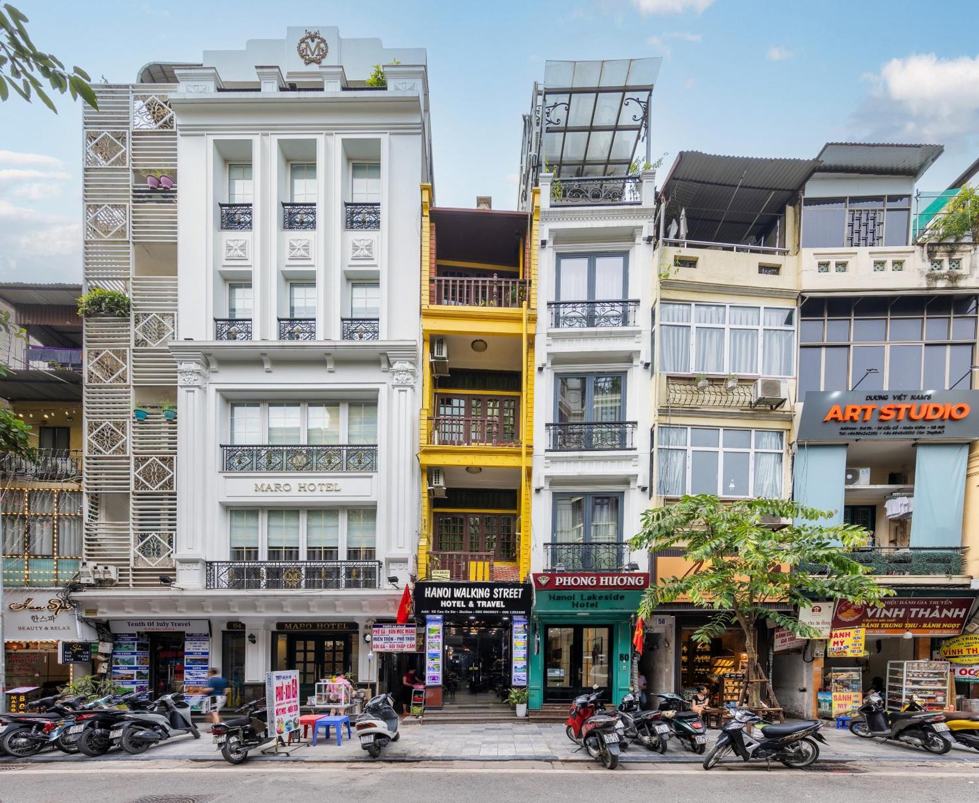 Amanda Boutique Hotel & Travel Hanoi Exteriör bild