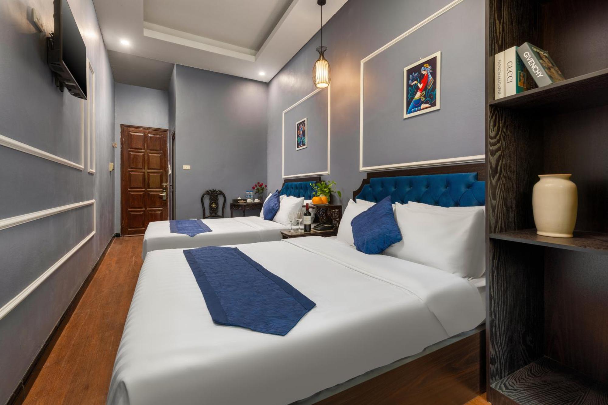 Amanda Boutique Hotel & Travel Hanoi Exteriör bild