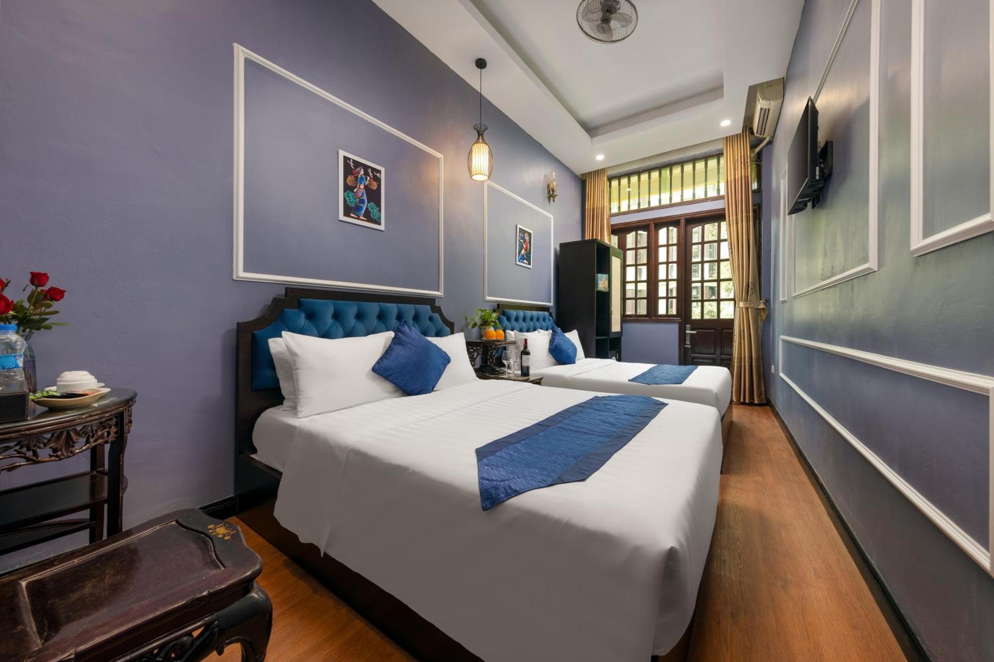 Amanda Boutique Hotel & Travel Hanoi Exteriör bild