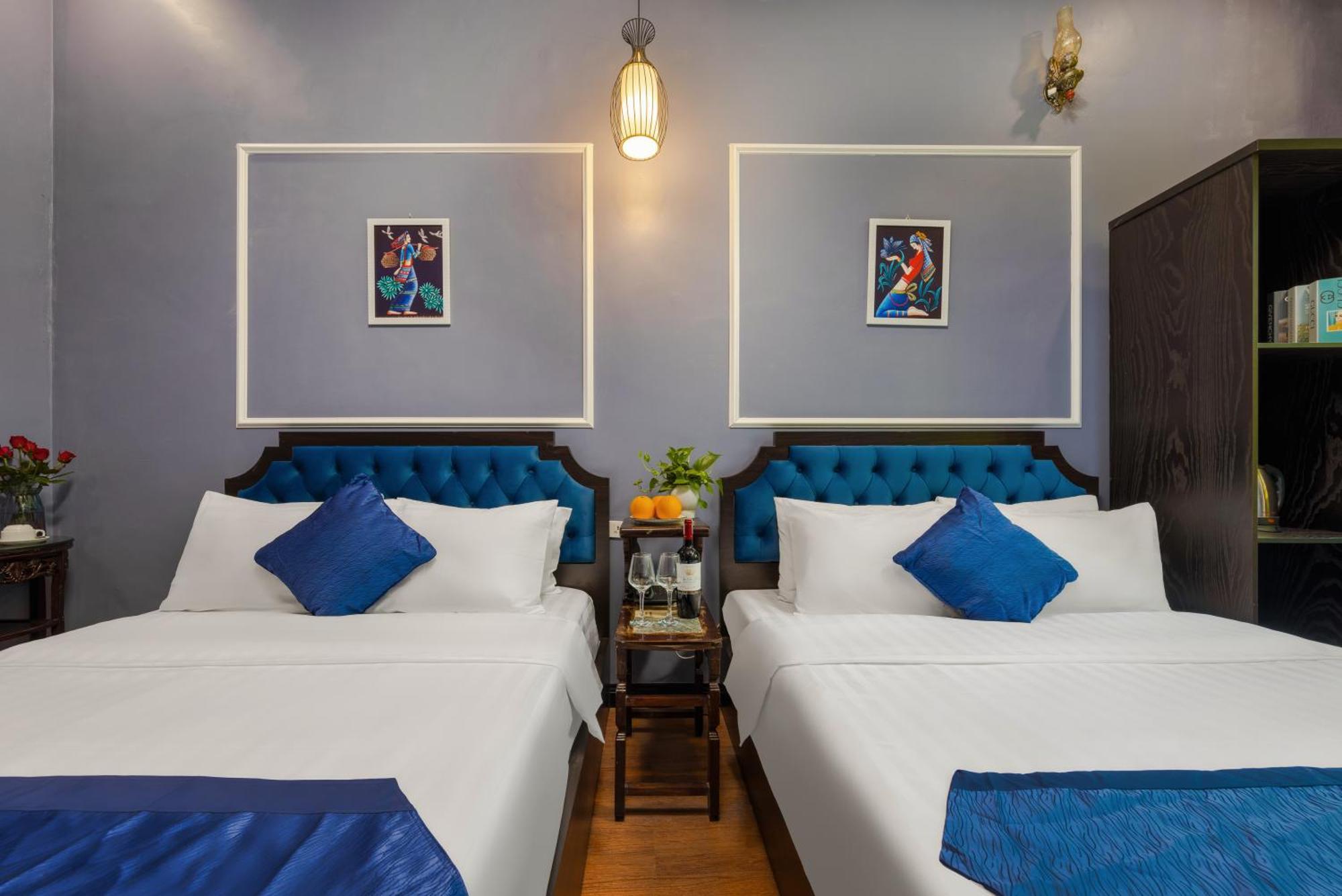 Amanda Boutique Hotel & Travel Hanoi Exteriör bild